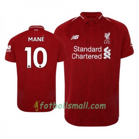 Liverpool Fotbollströjor Sadio Mane 10 Hemma tröja 2018/19 Kortärmad